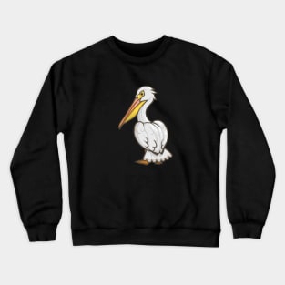 American White Pelican Crewneck Sweatshirt